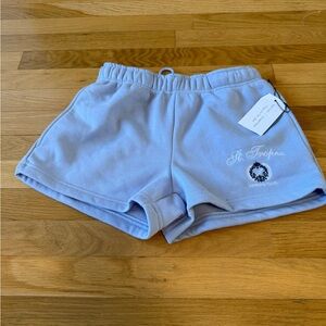 NWT Better/Together St. Tropez Leisure Club Sweat Shorts - Blue - S